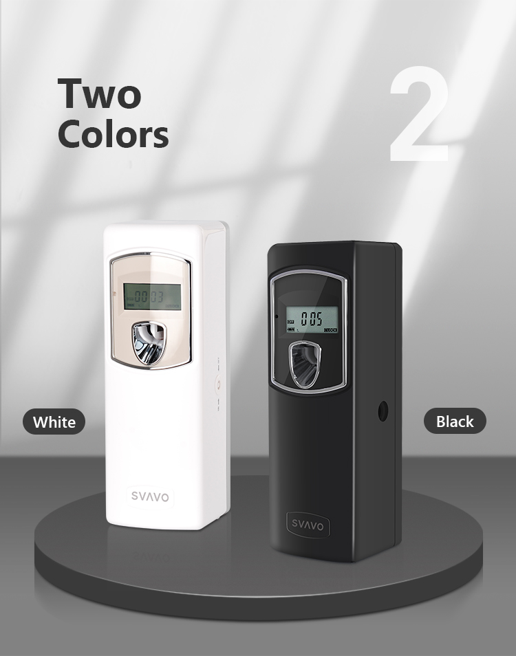 Wall Mounted Spraying Air Freshener Disinfection Touchless Liquid Perfume Fragrance Dispenser with LCD Eco-friendly