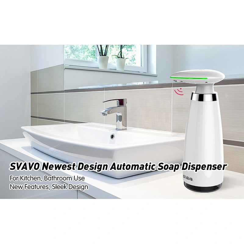 SVAVO 340ml Touchless Sensor V-473 Automatic Soap Dispenser 2018 Hot Selling