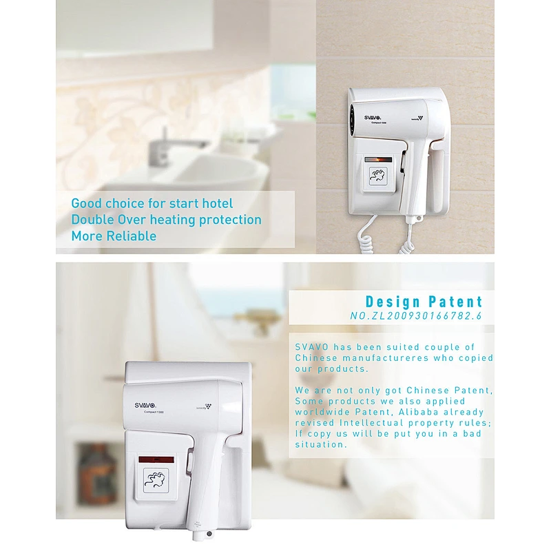 Fast drying Electric Hair Dryers Wall Mounted Hair Beauty Salon Hood Dryer Wholesale  V-175
