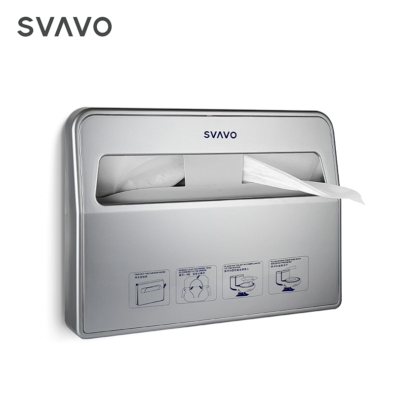 SVAVO Durable High quality Bathroom Wall Mounted Disposable Toilet seat covers dispensers