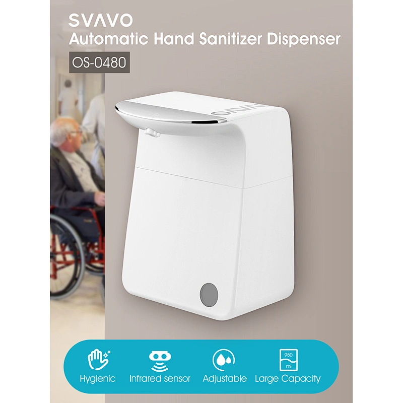 Smart Induction Infrared Hand Sanitizer Electric Liquid Water Foam Motion Sensor Touchless  Automatic Soap Dispenser OS-0480