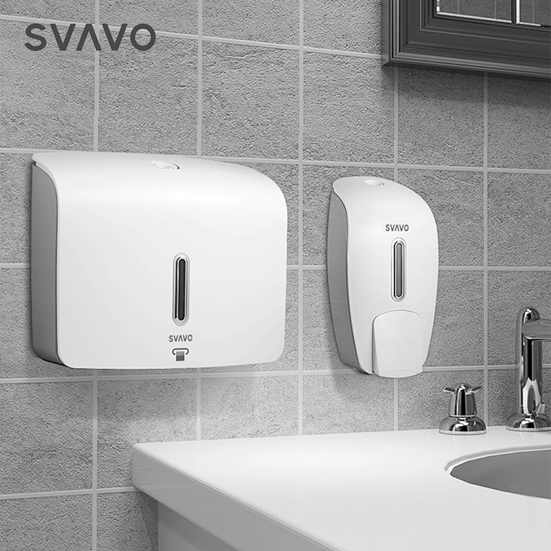 Toilet Paper Towel Tissue Dispenser PL-151060 ABS Plastic Paper Holders Wall Mounted OEM & Distribute White/grey CE/ROHS/REACH