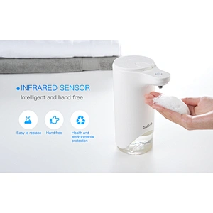 More Convenient Plastic Touchless Foam Automatic Soap Dispenser for Bathroom Kitchen Toilet V-370