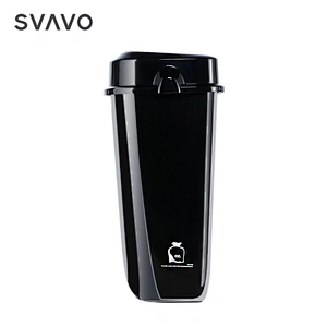 Eco-friendly Svavo 32L kitchen Trash Can Customized Logo PP Plastic Garbage Bin