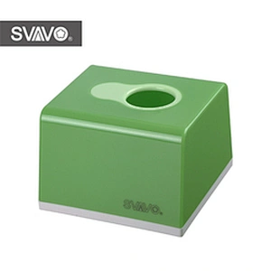 Portable ABS plastic napkin tissue holder with multi-colors paper box V-6003