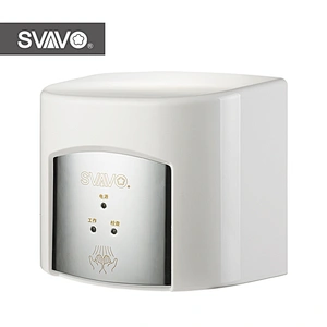 SVAVO Unique Automatic Electrical Hand Dryers White/silver 30m/sec CN;GUA 1350W 1350 5.7A for Restroom AC220-240V Manufacturer