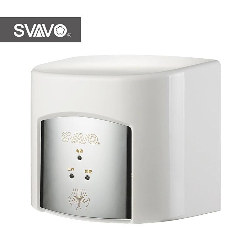 SVAVO Unique Automatic Electrical Hand Dryers White/silver 30m/sec CN;GUA 1350W 1350 5.7A for Restroom AC220-240V Manufacturer