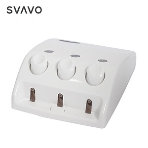Hot sell SVAVO waterproof wall mount White modern design shower soap dispenser