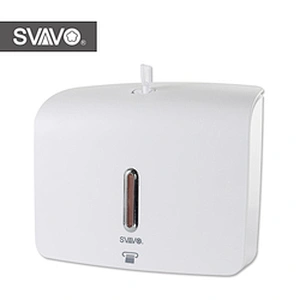 Plastic hand paper dispenser kitchen paper towel holder for restaurant Black Lockable