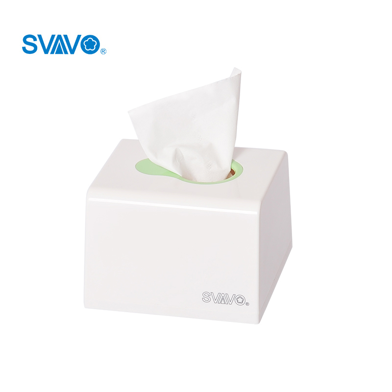 Napkin Tissue Holder with Multi-colors Portable ABS Plastic Custom Logo 80pcs/ctn Rectangle Tabletop Optional 1140x114x78mm