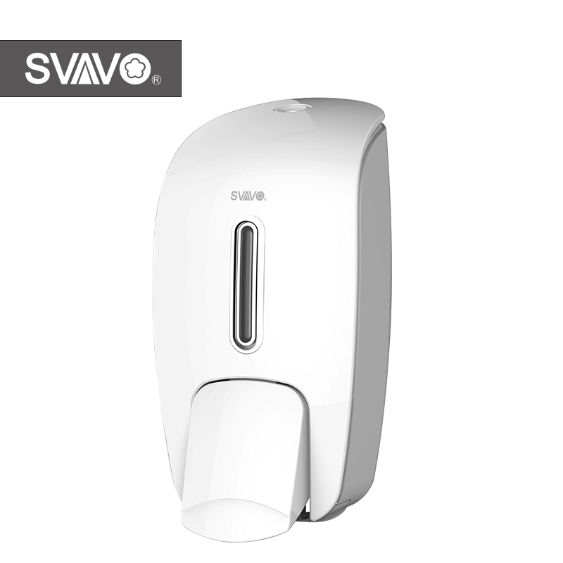 OEM Plastic Hand Press Manual Soap Dispenser Wall-mounted refillable soap dispenser machine