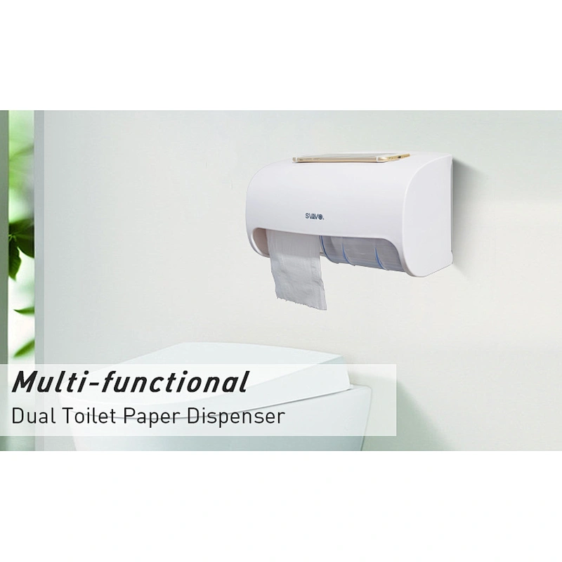 Roll Dispenser Paper Roll Paper Dispenser Wall Mounted Small Roll Tissue Towel Dispenser Hotel Paper Holder