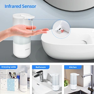 IPX6 Waterproof Tabletop Kitchen Use Touch-less Automatic Sensor Dish Soap Dispenser