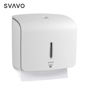 Wall mounted C fold N fold Z fold Adhesive Bathroom Toilet Paper Holder with plastic ABS towel paper dispenser