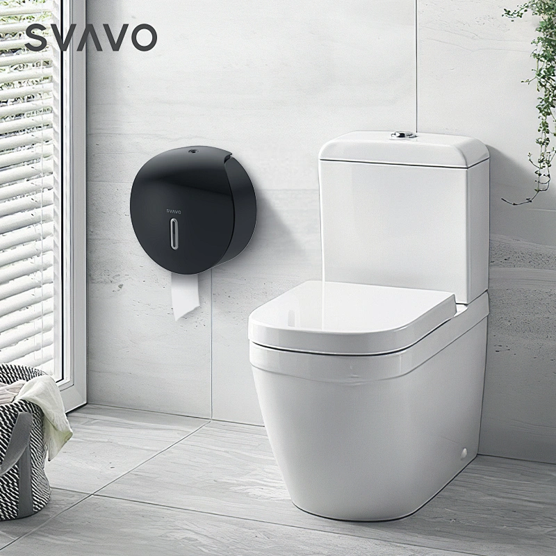 SVAVO Jumbo roll toilet wall mounted barhoom or kitchen tissue paper holder PL-151065