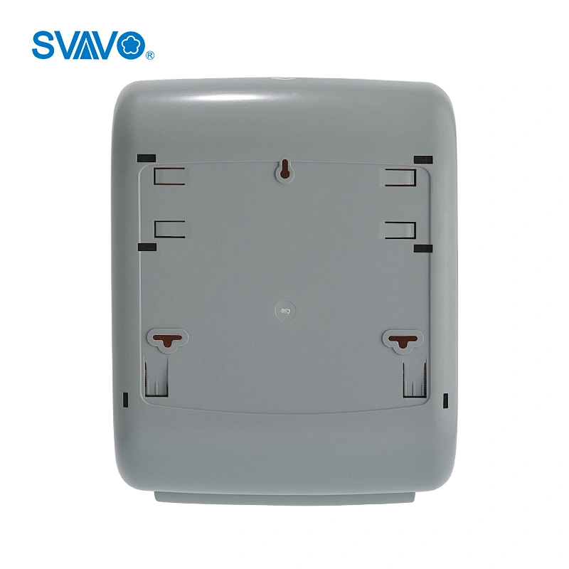 High Capacity Toilet Paper Roll Holder Auto Cut Dispenser
