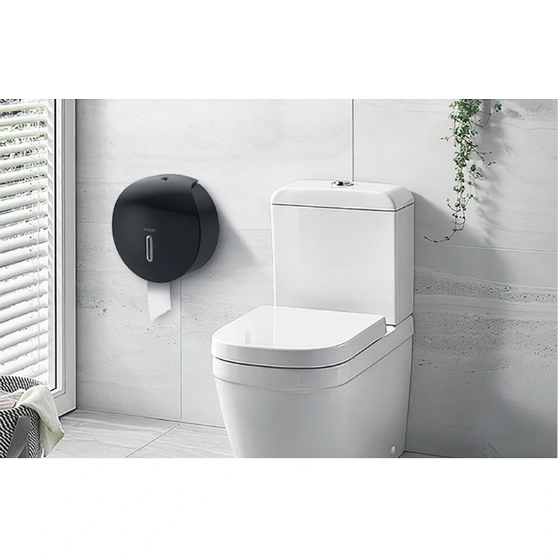 Plastic ABS Paper Tissue Paper Towel Holder Roll Dispenser hot selling bathroom toilet use jumbo roll holder