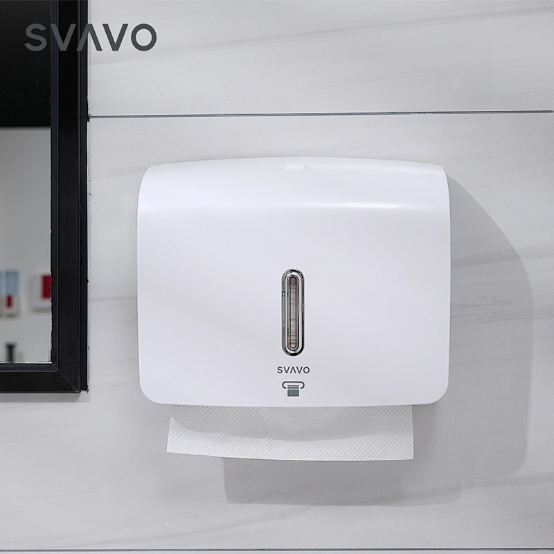 Wall mount Plastic ABS bathroom kitchen good design hotel office One-at-a-Time dispensing Multifold Hand Towel Dispenser