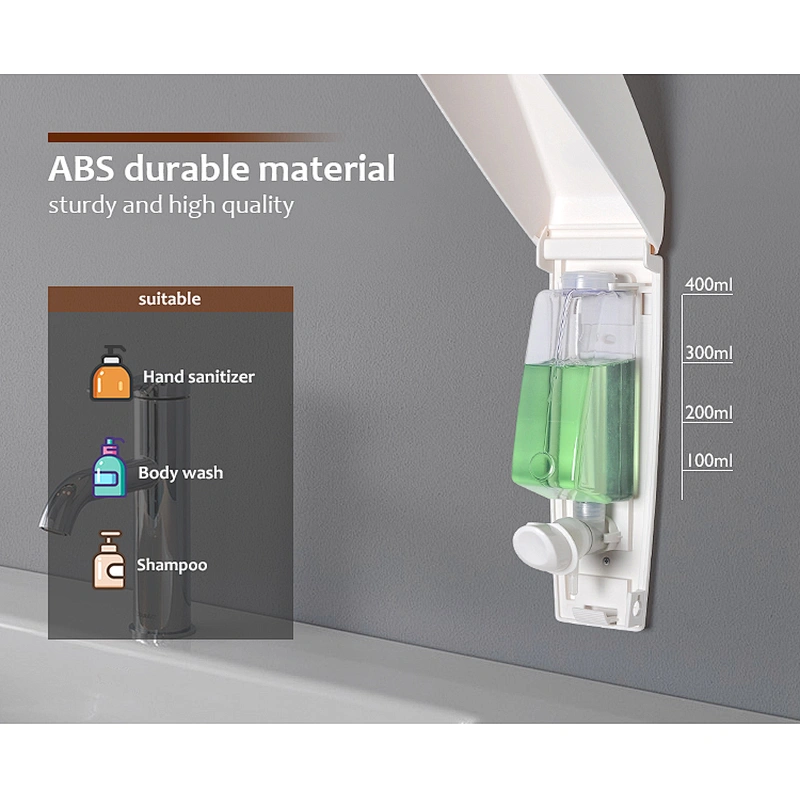 SVAVO Single Plastic Hotel Bathroom Manual Soap Dispenser