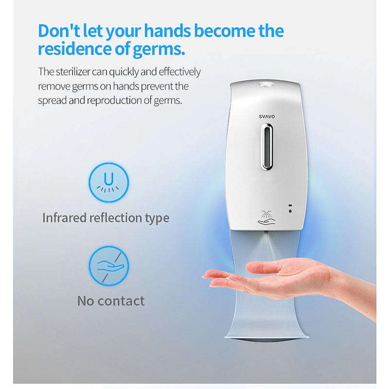 Auto Soap Dispenser Soap Spray Dispenser SVAVO Factory Directly Supply Auto Foam Soap Dispenser