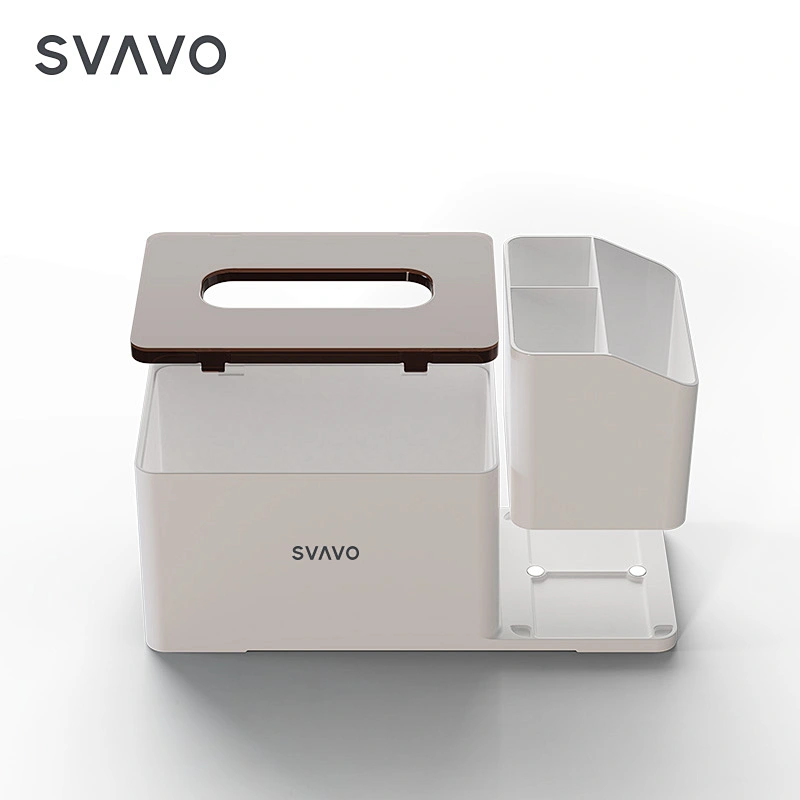 SVAVO 2021 Hot Sale Desktop Plastic Napkin holder Tissue storage box