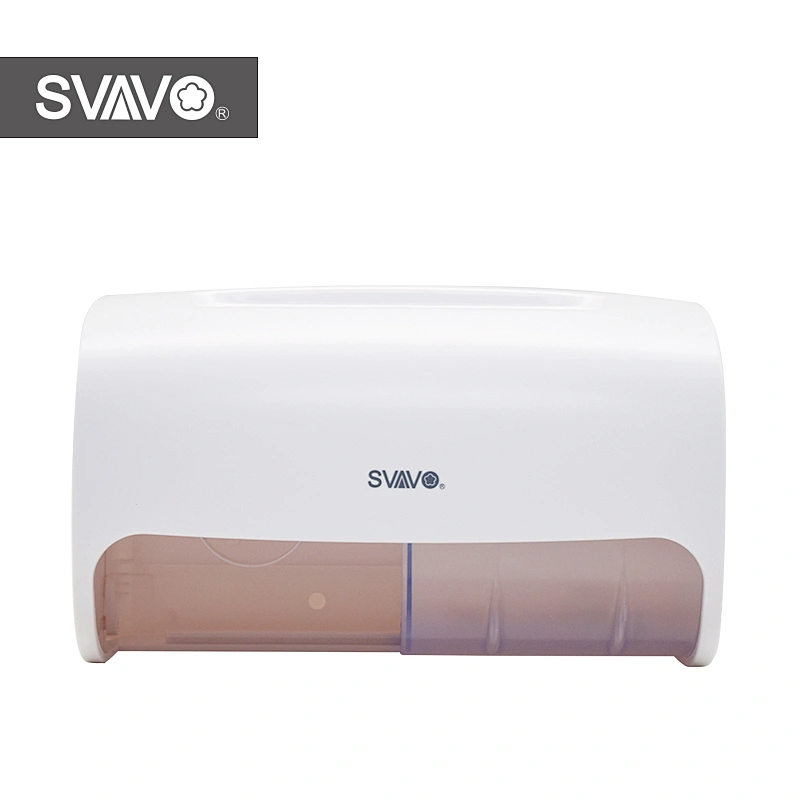SVAVO Modern High Quality Double Toilet Roll Paper Holder Tissue Dispenser-pl-151067 Hand Paper/ Small Roll Paper Wall Mounted