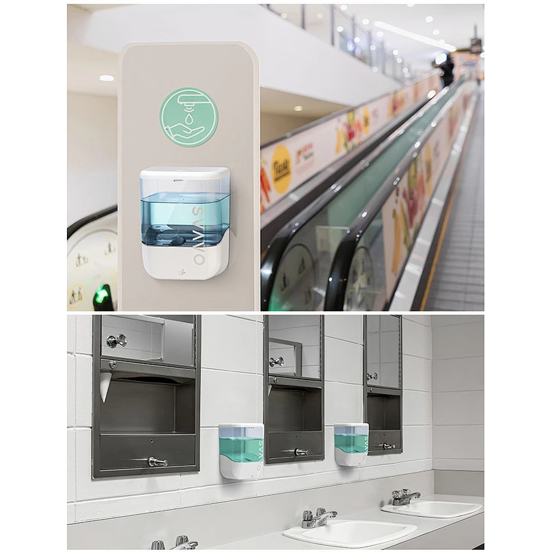 Fast Delivery Automatic Kitchen Hand sanitizer Dispenser Touchless Sensor Wall Mounted Liquid Soap Dispenser