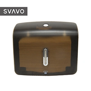 Hot selling popular wall mounted paper towel dispenser for office Lockable Black
