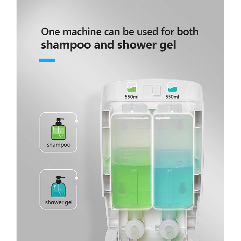 Liquid Soap Dispenser Mounted Soap Dispenser Wholesale New Wall Mounted Plastic Manual Liquid Dispenser