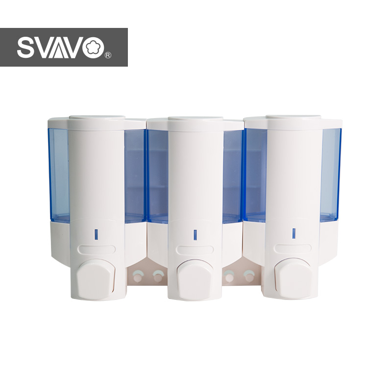 Triple Liquid automatic alcohol hand sanitizer soap dispenser  Wall Mounted