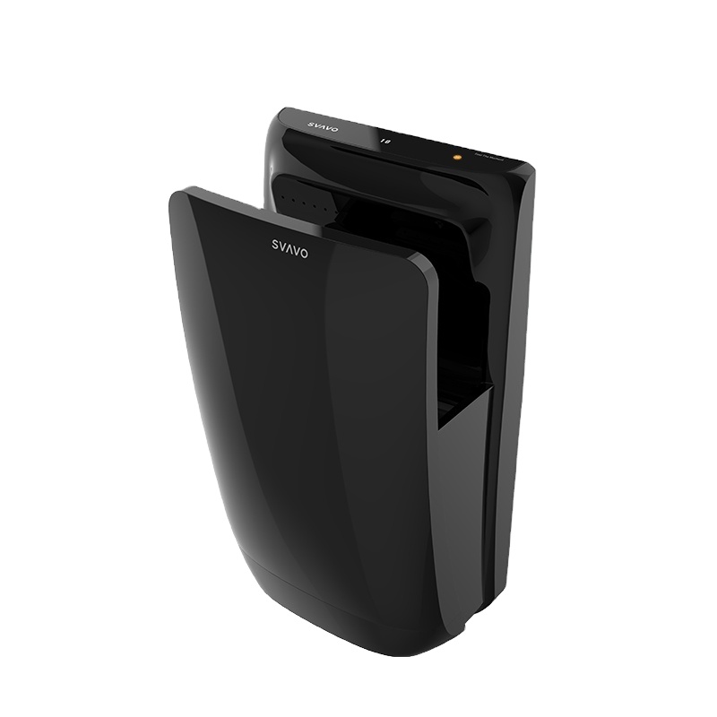 Plastic ABS Infrared Sensor Electric Hand Dryer with tray  Automatic Hand Air Blower For Bathroom speed hand dryer