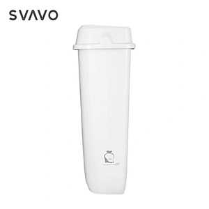 SVAVO Wholesale Price 12L PP Plastic Food Waste Bin Plastic Trash Can for Kitchen