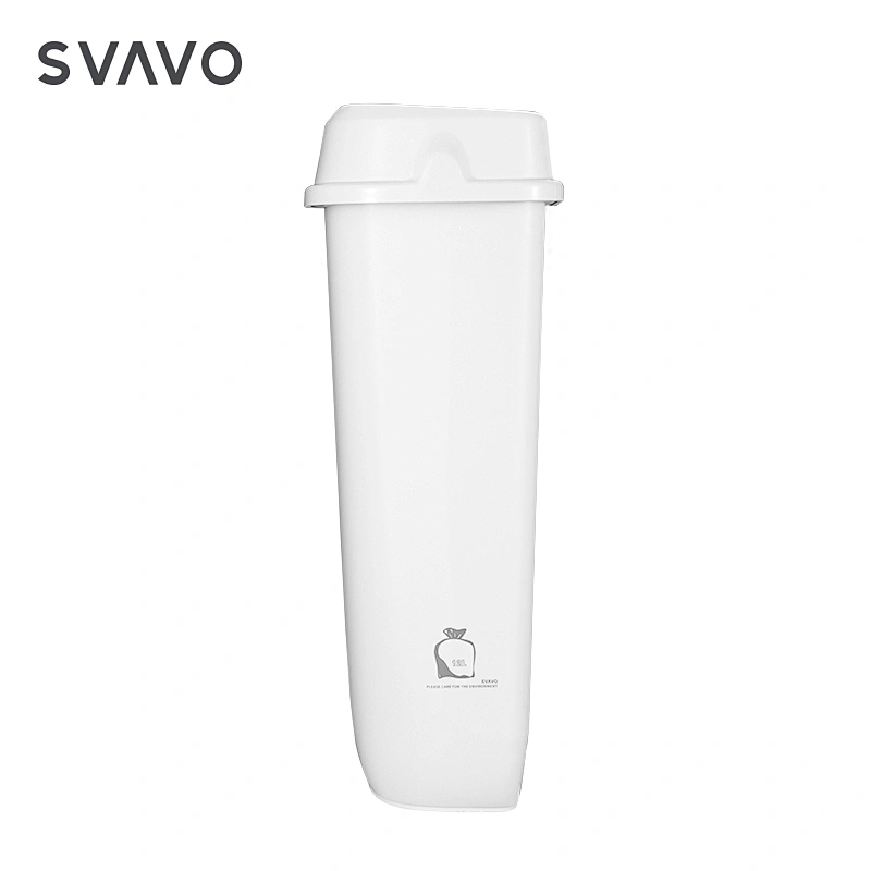 SVAVO Wholesale Price 12L PP Plastic Food Waste Bin Plastic Trash Can for Kitchen