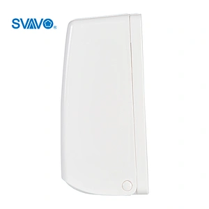 Wall mounted ABS plastic manual Z fold hand paper towel dispenser