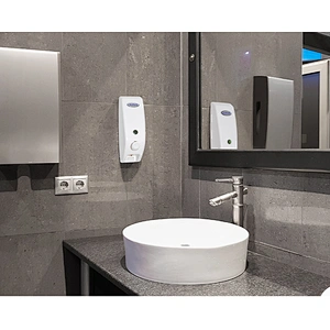 SVAVO Single Plastic Hotel Bathroom Manual Soap Dispenser