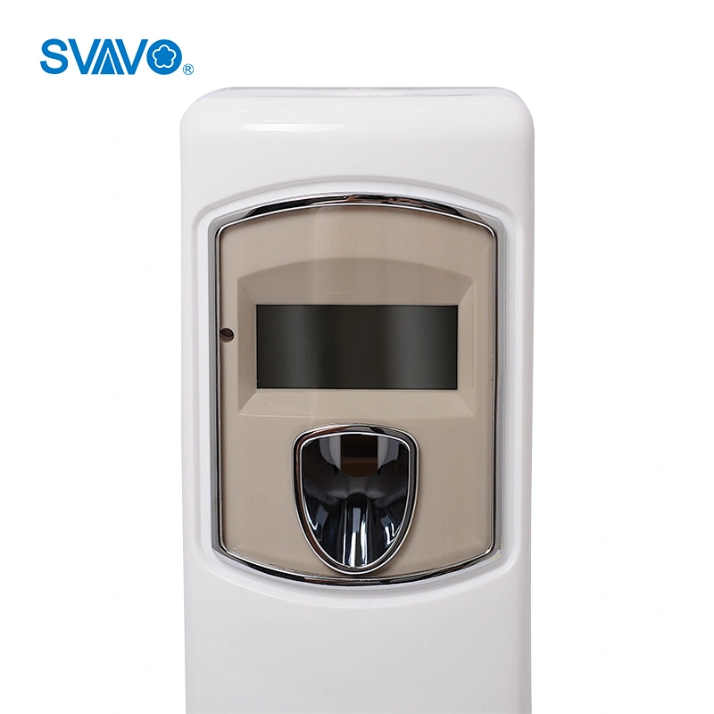 Plastic digital electric air freshener dispenser with lcd