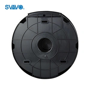 SVAVO Jumbo Roll Paper Towel Dispenser Holder Visible Window Roll Paper Towel Holder Lockable For Toilet