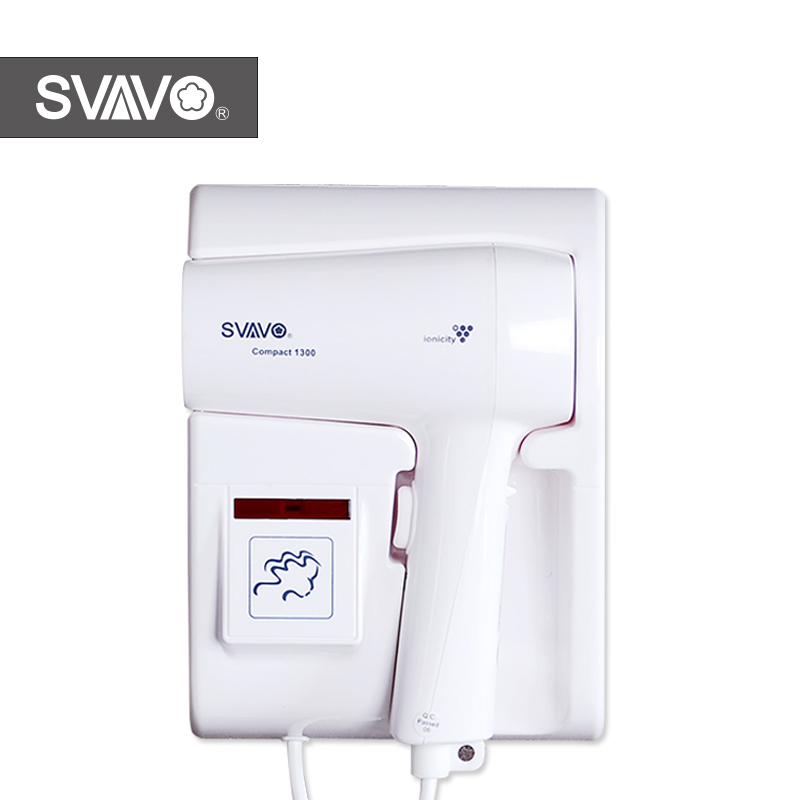 1300w hotel bathroom wall mounted hair dryer V-175