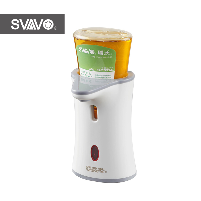 Automatic Sensor Soap Dispenser with Disposable Bottle of 220ml