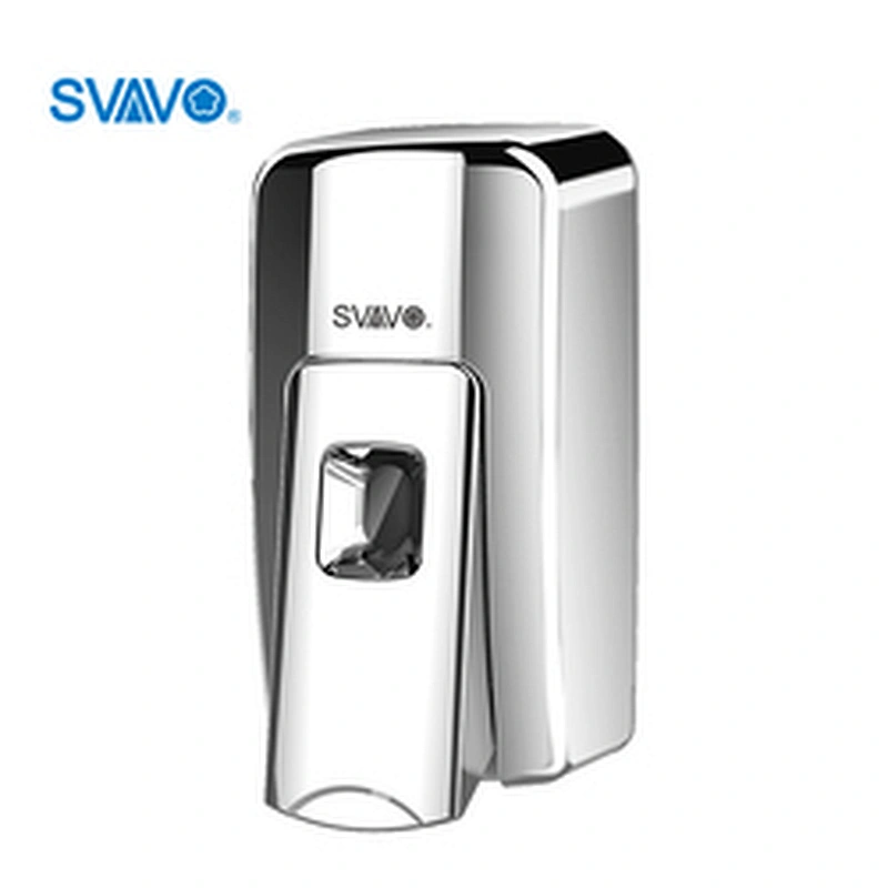 Wall mounted push shower gel soap dispenser