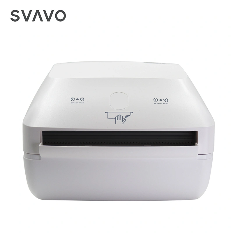 White with Auto Cut White&grey Wall Mounted Automatic Sensor Paper Towel Dispenser Toilet Plastic Paper Holders