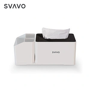 SVAVO Wholesale Tissue Box Custom Multifunctional Toilet Paper Napkins Plastic Box