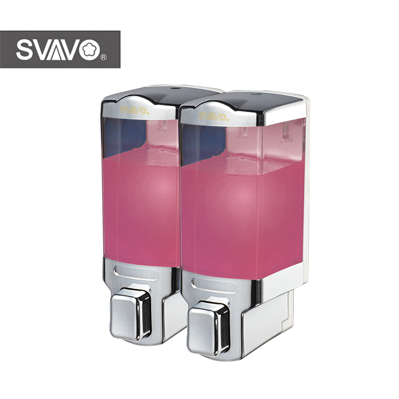 ABS Wall-mounted Liquid Shower Soap Dispenser