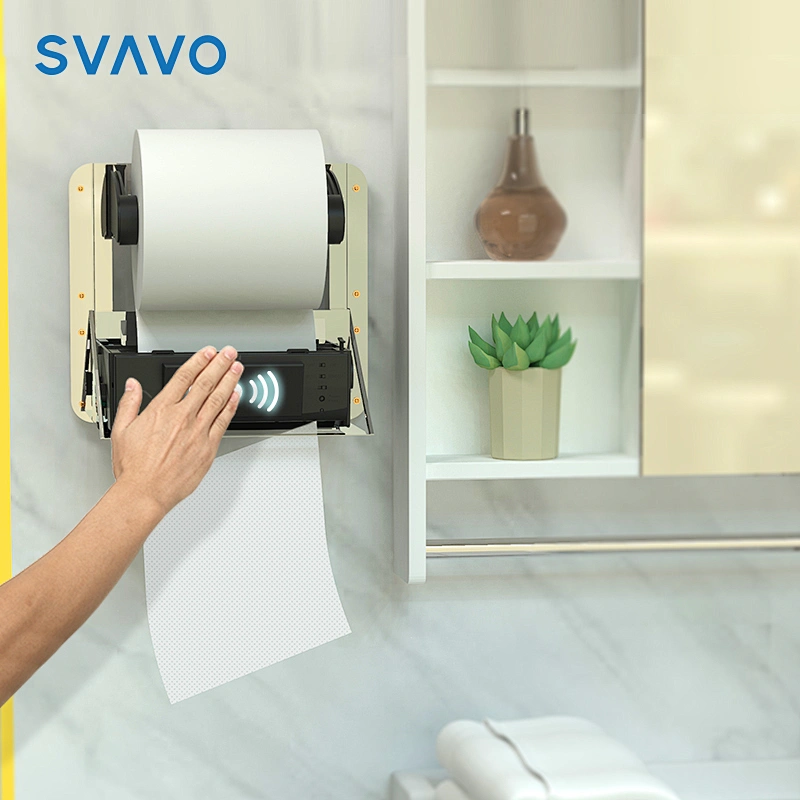 Newest Auto Cut Paper Towel Dispenser Sensor Type Bathroom Paper Box