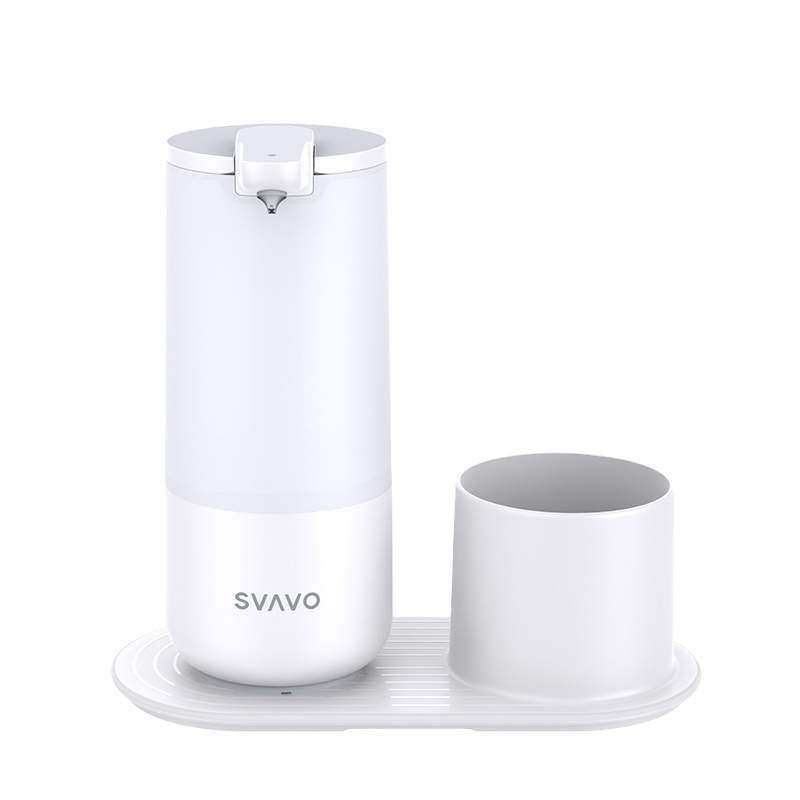 Amazon Hot Sell automatic Soap Pump Dispenser Sponge Holder Kitchen Soap Dispenser Dish Soap Holder with Sponge