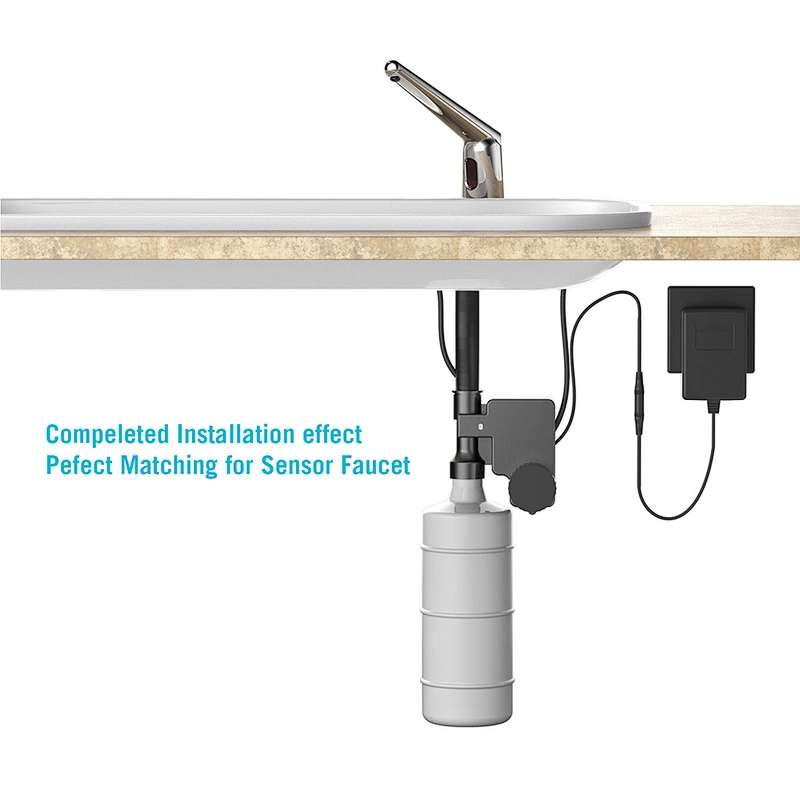 Faucet Type Deck Mounted Touchless Auto Sensor Liquid Soap Dispenser V-SEN3075