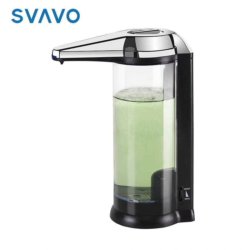 SVAVO Automatic Soap Dispenser Battery Operated Touchless Mini Hand Soap Dispenser for Hotel