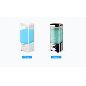 SVAVO Triple bottle ABS wall mounted manual toilet bathroom liquid hand soap dispenser