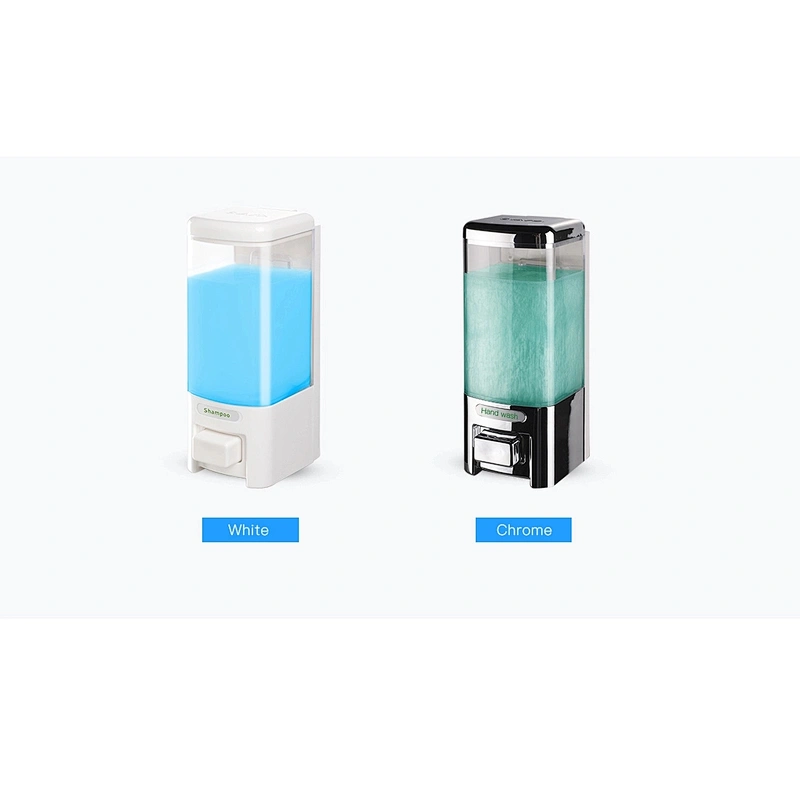 SVAVO Triple bottle ABS wall mounted manual toilet bathroom liquid hand soap dispenser