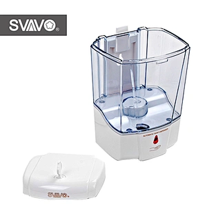 white medical wall mounted auto sensor soap dispenser hand wash